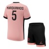 Conjunto (Camiseta+Pantalón Corto) Paris Saint-Germain Marquinhos 5 Tercera Equipación 2024-25 - Niño